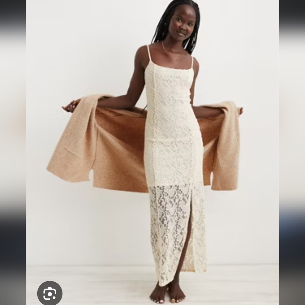 Aerie NWT Lace Maxi Dress
